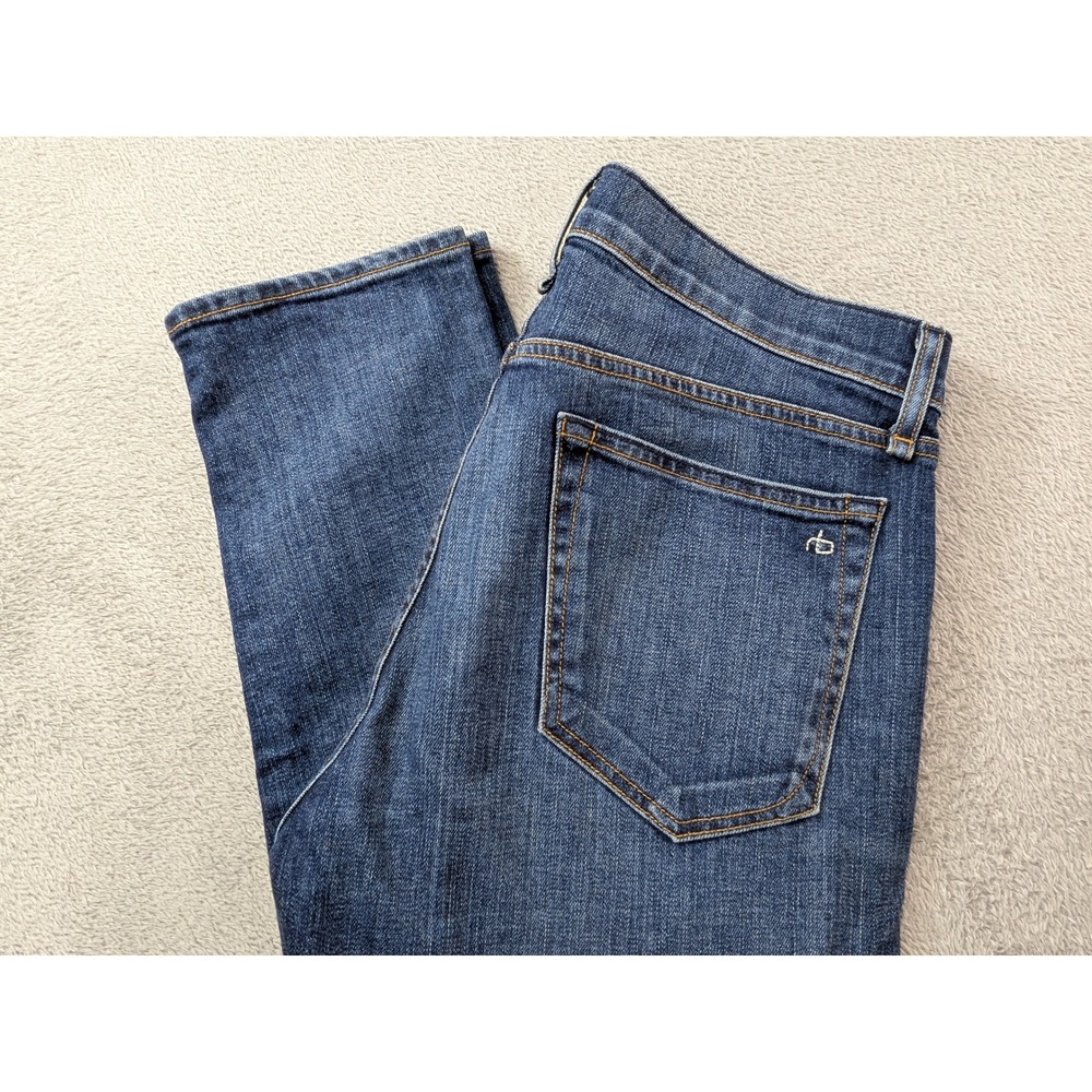 Rag & Bone Fit 2 Slim Jeans Mens 30 Throop Wash Blue Denim USA Made M1223K510THP